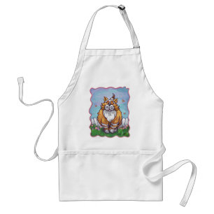 Ginger Cat Gifts & Accessories Adult Apron