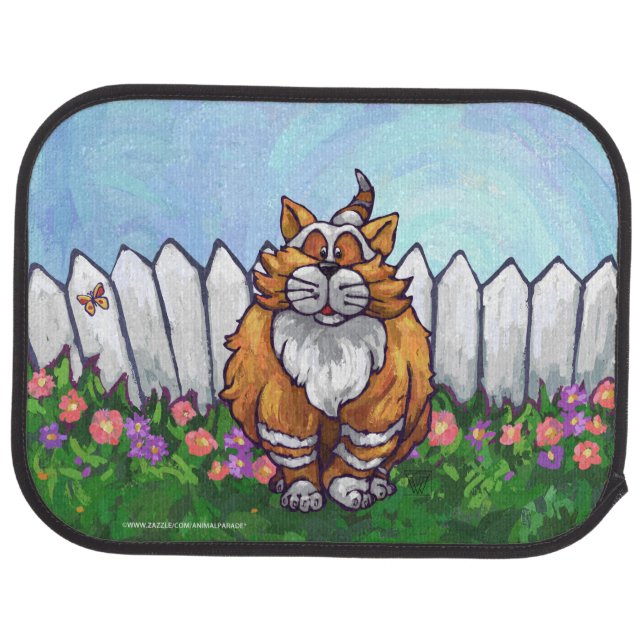 Ginger Cat Gifts & Accessories Car Mat (Rear)