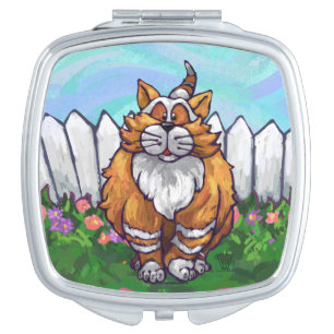 Ginger Cat Gifts & Accessories Compact Mirror