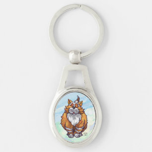 Ginger Cat Gifts & Accessories Keychain