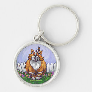 Ginger Cat Gifts & Accessories Keychain