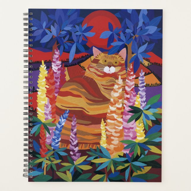 Ginger Cat in the Garden Planner (Front)