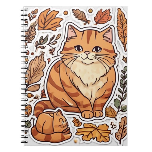 Ginger Cat Notebook (Front)