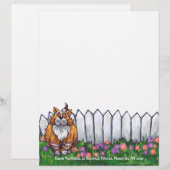 Ginger Cat Personal Letterhead (Front/Back)