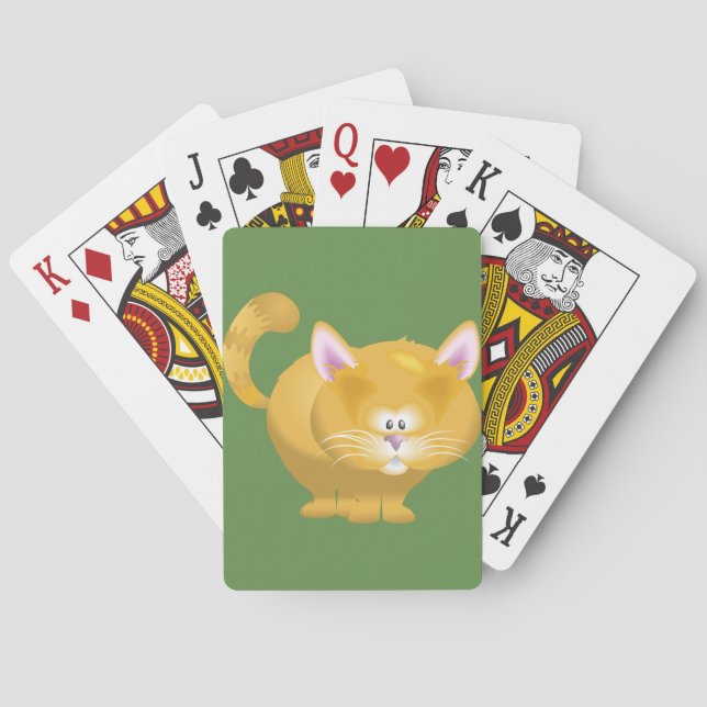 Ginger Cat Playing Cards (Back)