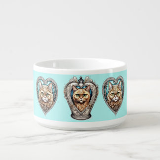 Ginger cat royalty  bowl