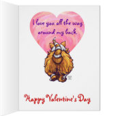 Ginger Cat Valentine's Day Cards (Inside (Right))