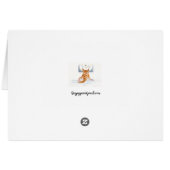 Ginger Cat Window Shopping Cards (Back Horizontal)