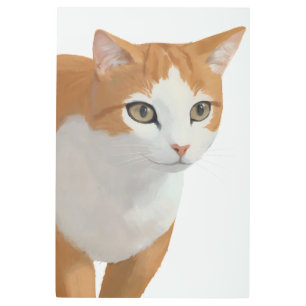Ginger Charm Metal Print
