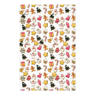 Christmas Cookie Stationery | Zazzle