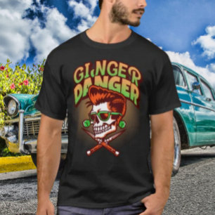 Ginger Danger Male T-Shirt
