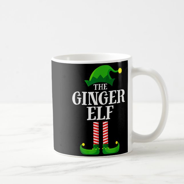 Ginger Elf Matching Family Group Christmas Party P Coffee Mug (Right)
