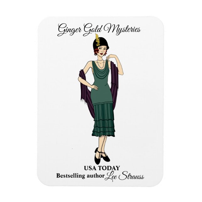 Ginger Gold Magnet (Vertical)