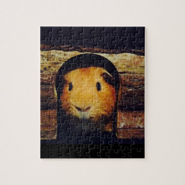 Ginger Guinea Pig Gifts Jigsaw Puzzle (Vertical)