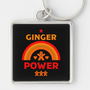 Ginger Hair Pride Keychain