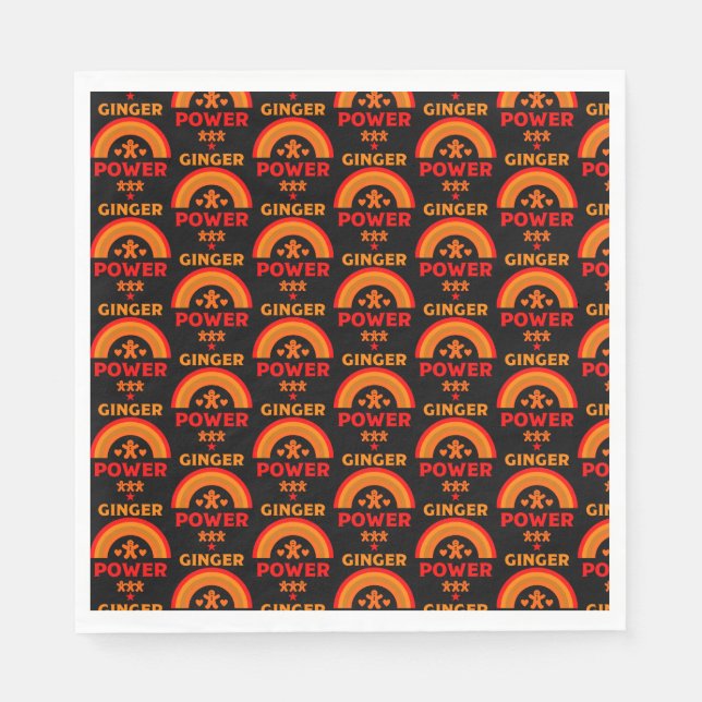 Ginger Hair Pride Napkins (Front)