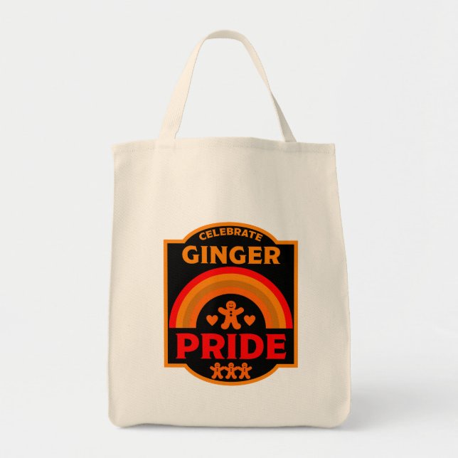 Ginger Haired Pride Tote Bag (Front)
