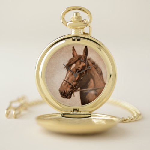 Ginger Horse from Sewell Black Beauty book  Welch Pocket Watch