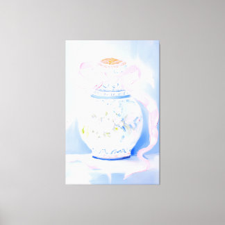 Ginger Jar Acrylic painting Preppy wall art