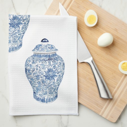 GINGER JAR DISH TOWELS Zazzle