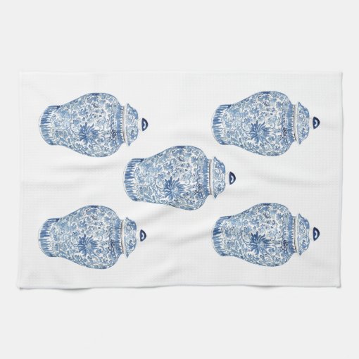 GINGER JAR DISH TOWELS Zazzle