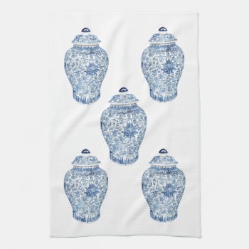 Ginger Jar Dish Towels by Annechovie at Zazzle
