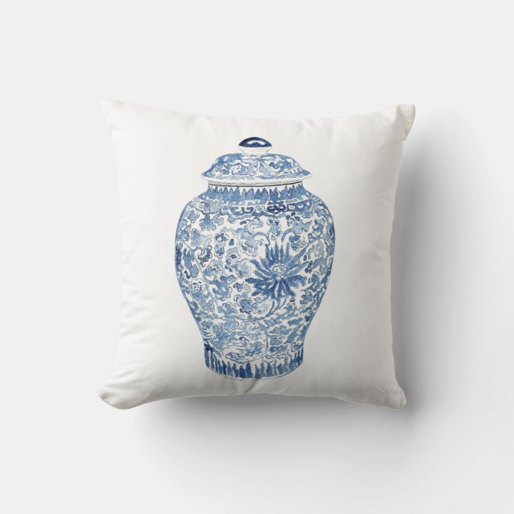 Ginger Jar Pillow Zazzle