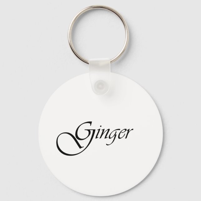Ginger Keychain (Front)