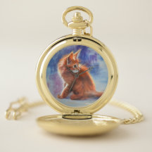 Ginger Kitten in Pastel Light