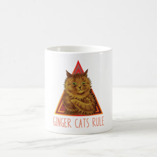 GINGER KITTY CAT BUDDY COFFEE MUG
