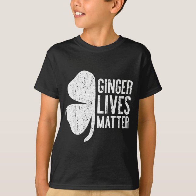 Ginger Lives Shirt Irish Men Women St Patricks Day (Front)