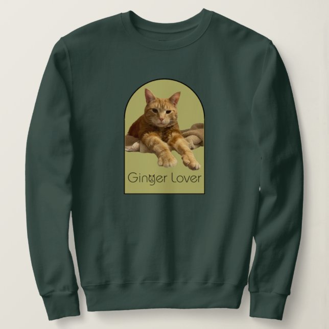 Ginger Lover Sweatshirt (Design Front)