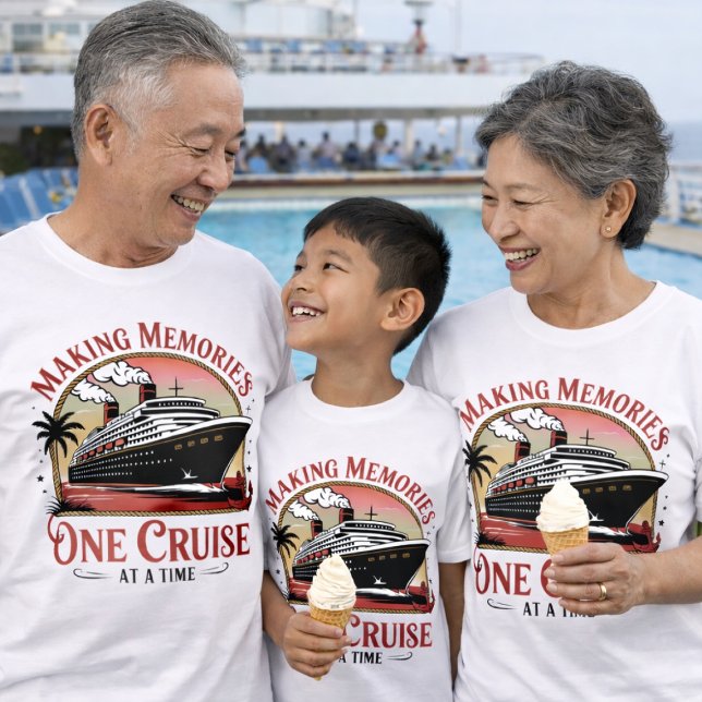GINGER Making Memories Cruise T-Shirt (Matching Cruise Shirts for the whole group)