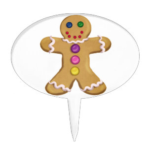 Ginger Man Cake Topper