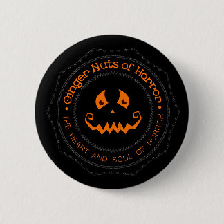 GINGER NUTS PUMPKIN BADGE PINBACK BUTTON
