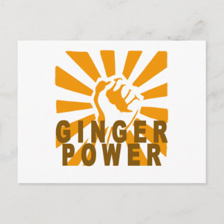 Ginger Power M.png Postcard