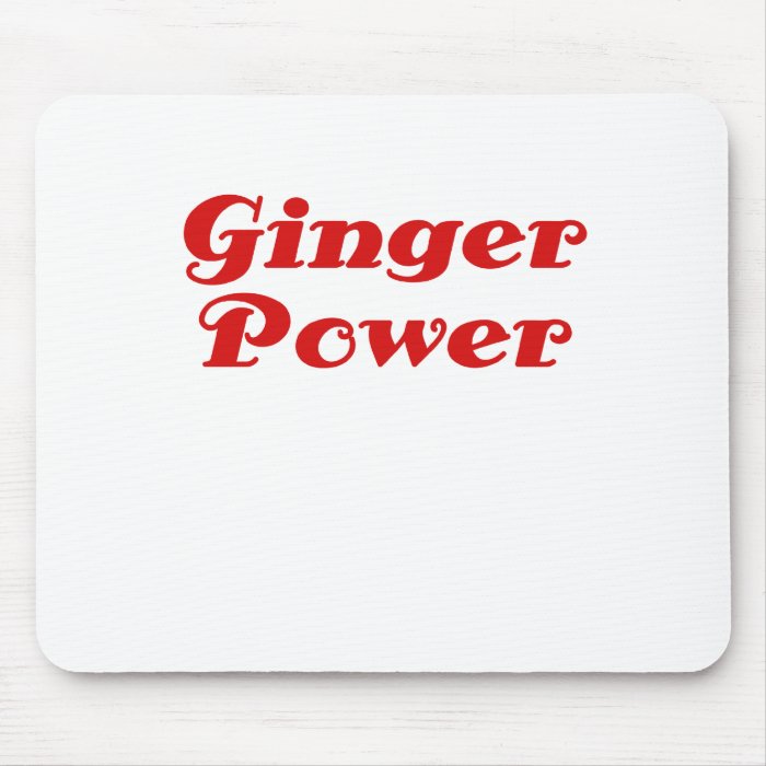 Ginger Power Mousepad