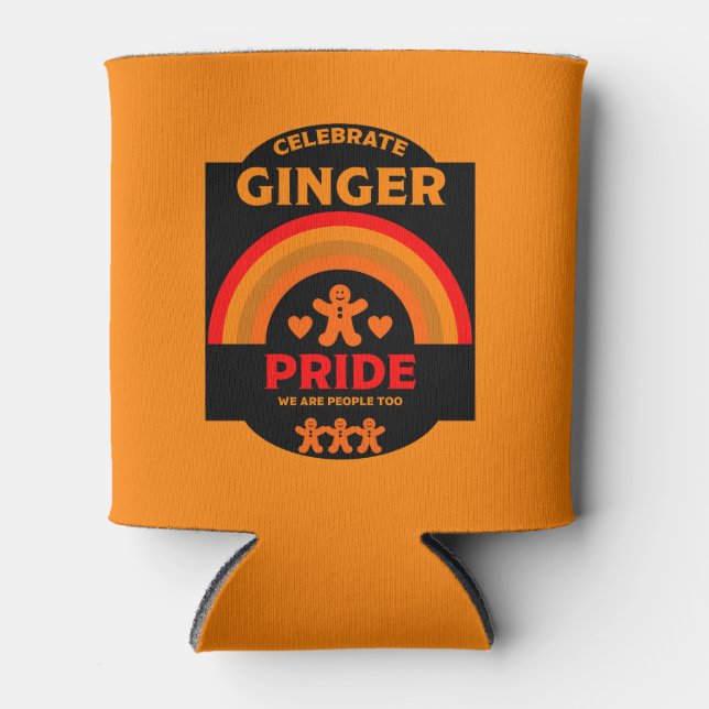 Ginger Pride  Can Cooler (Front)
