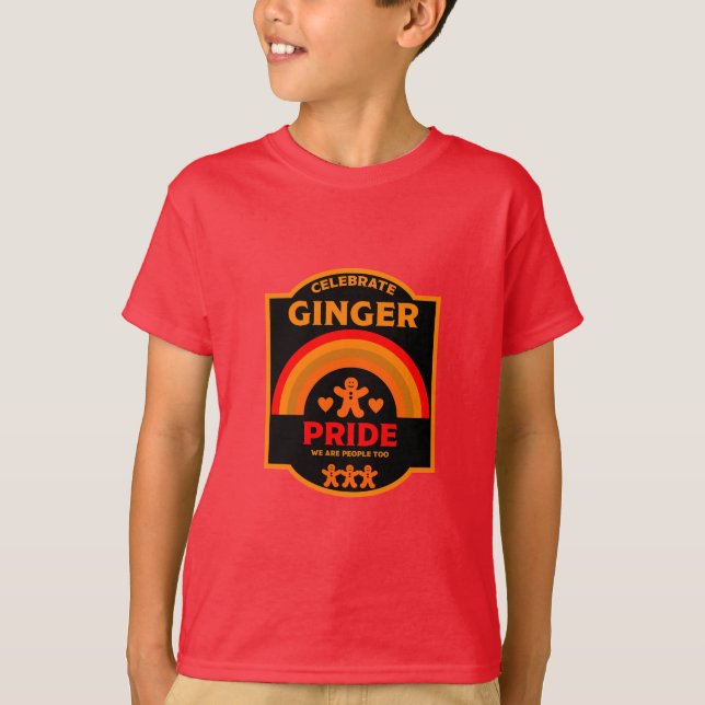 Ginger Pride Day Month Events T-Shirt (Front)