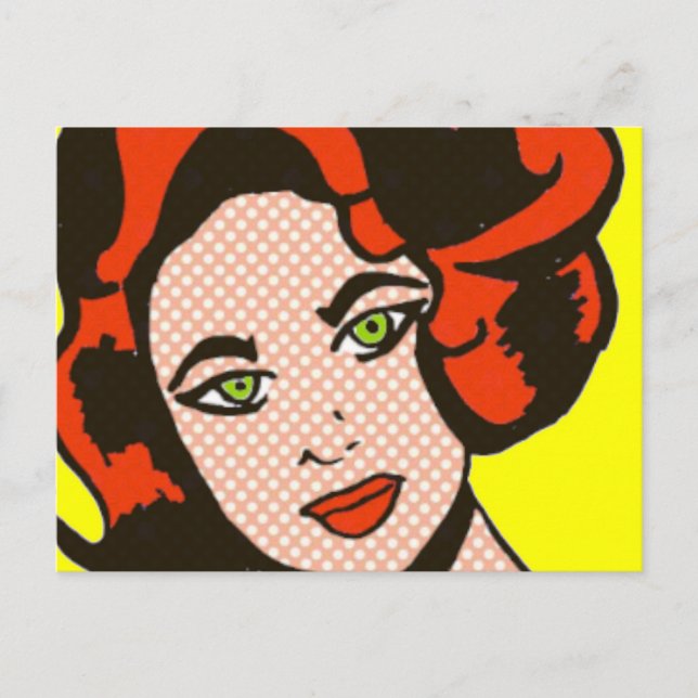 Ginger Snap Comic Book Postcard (Front)