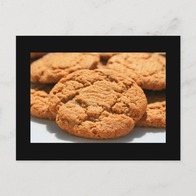 Ginger Snap Cookies Postcard (Front)