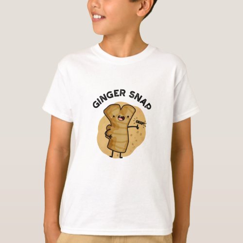 Ginger Snap Funny Food Herb Spice Pun  T_Shirt