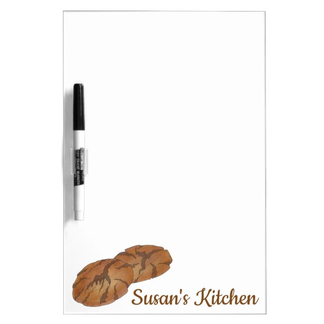 Ginger Snaps Gingersnap Biscuit Ginger Nut Cookies Dry Erase Board (Front)