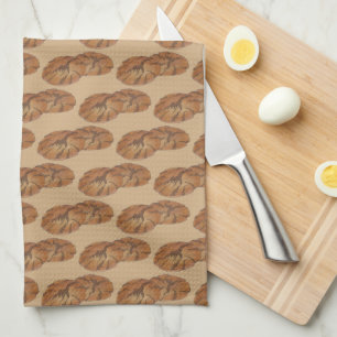 Ginger Snaps Gingersnap Biscuit Ginger Nut Cookies Kitchen Towel