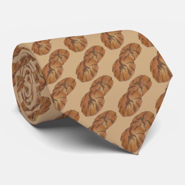 Ginger Snaps Gingersnap Biscuit Ginger Nut Cookies Neck Tie (Rolled)