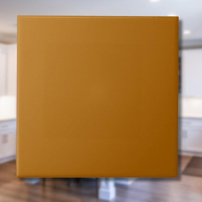 Ginger Solid Color | Classic | Elegant Ceramic Tile (Creator Uploaded)