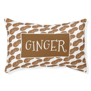 Ginger the Dog Gingersnap Nut Biscuit Cookie Pet Bed