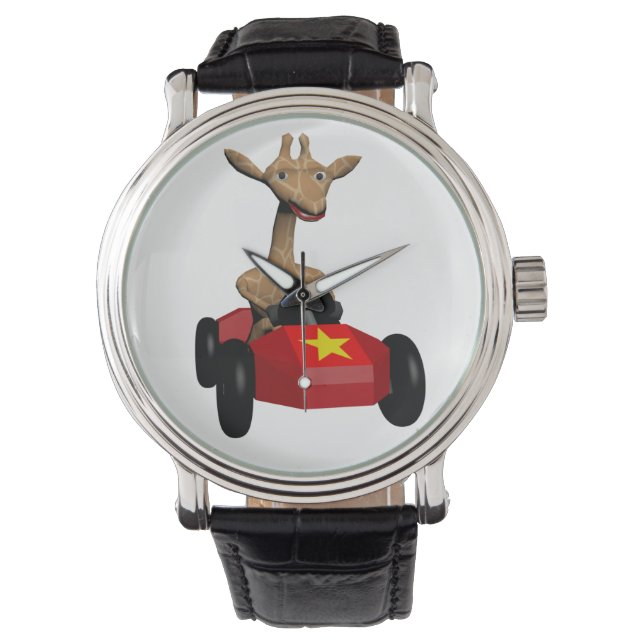 Ginger the Giraffe racing Watch (Front)