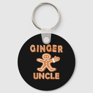 Ginger Uncle Gingerbread Family Matching Group Keychain