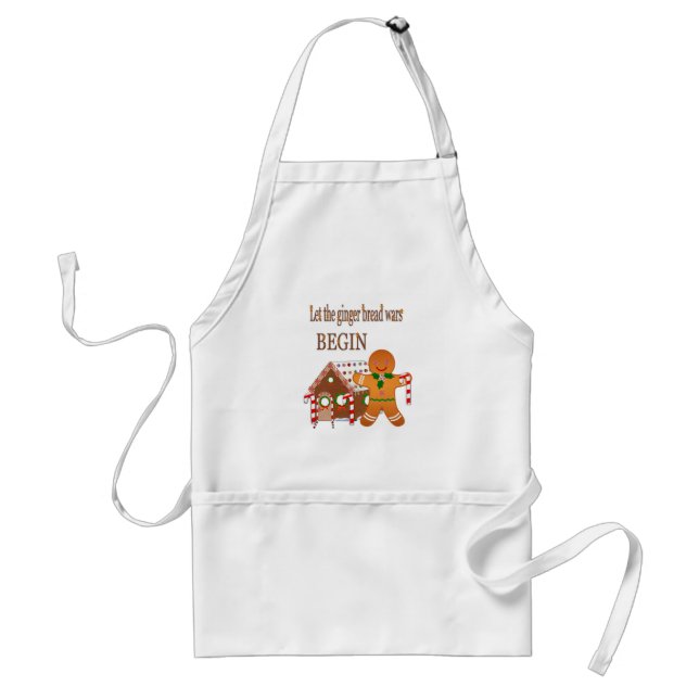 Ginger Wars Adult Apron (Front)